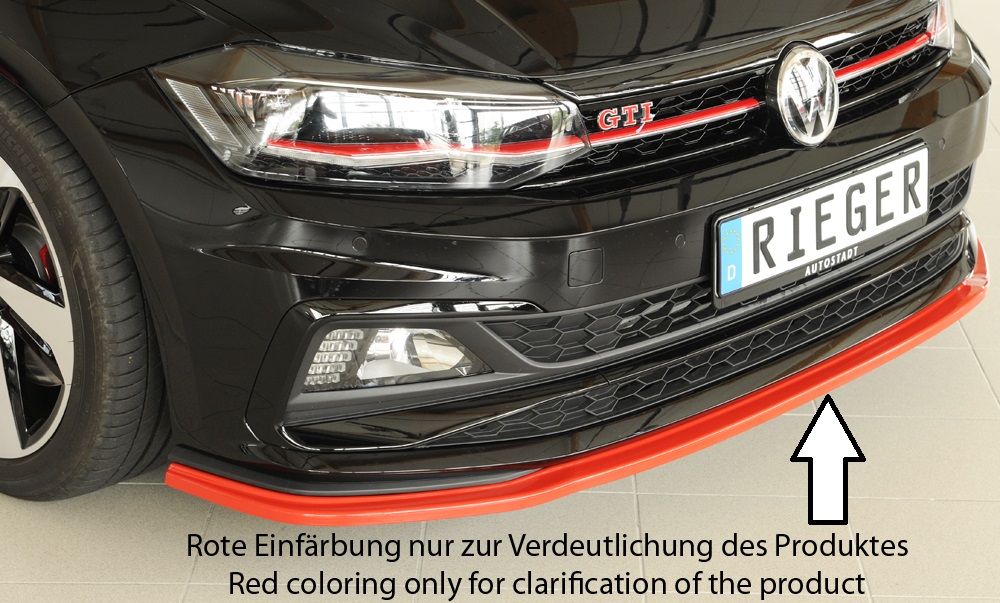 Rieger Tuning voorsplitter VW Polo (AW)