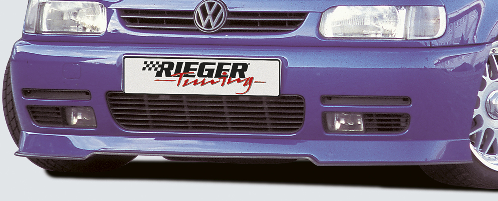 Rieger Tuning voorspoiler lip VW Polo 4 (6N)