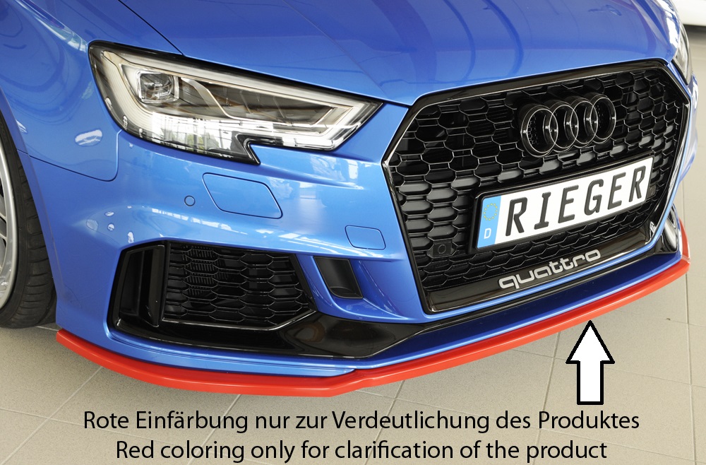 Rieger Tuning splitter Audi RS3 [8V]