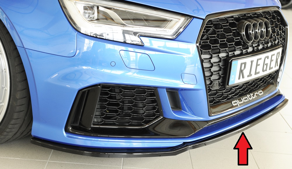 Rieger Tuning splitter Audi RS3 [8V]