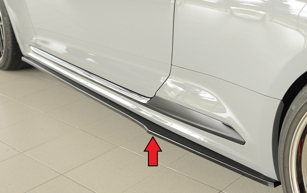 Rieger Tuning sideskirt aanzetstuk Links Audi RS5 [B9]