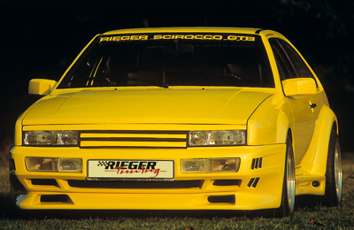 Rieger Tuning voorbumper VW Scirocco 2