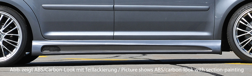 Rieger Tuning sideskirt Links VW Touran (1T)