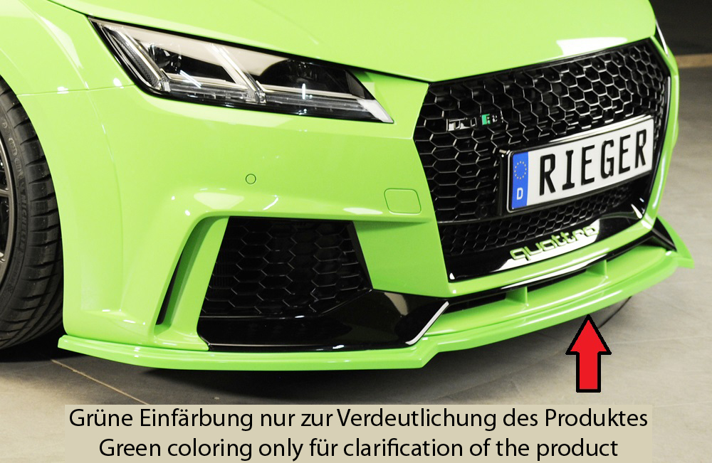 Rieger Tuning splitter Audi TTRS [8J]