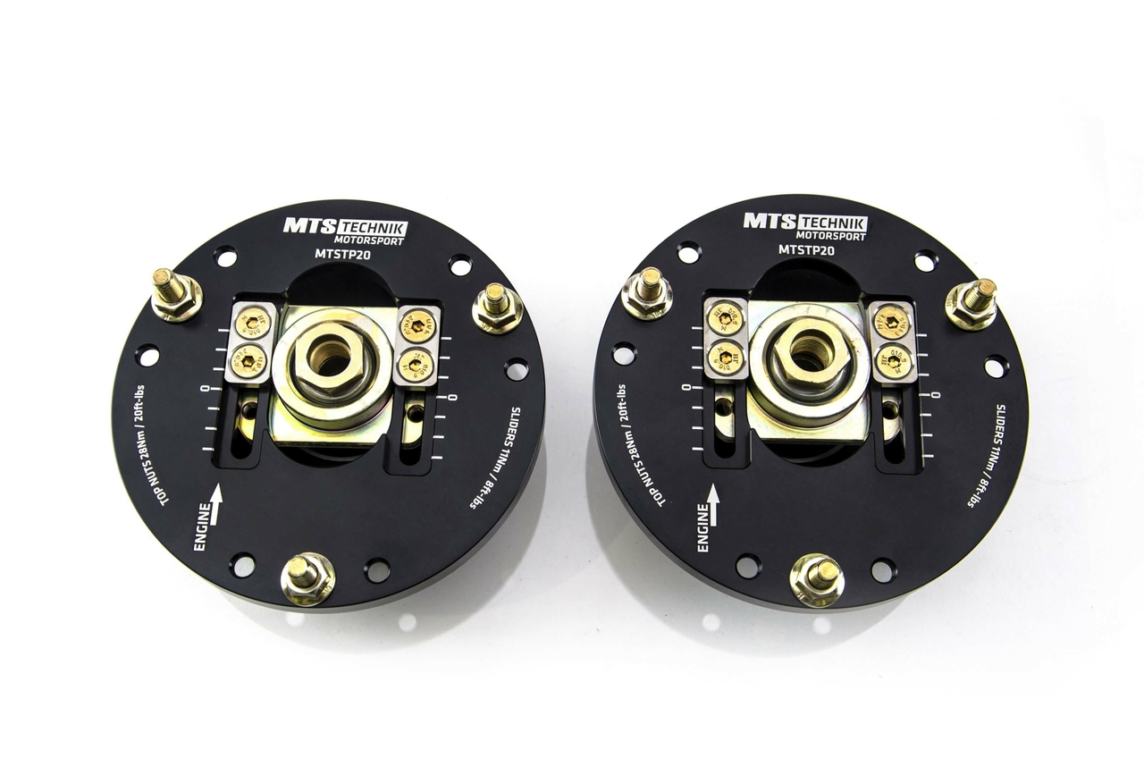 MTS Verstelbare camber- / casterplaten (vooras) - MTSCP20SET Seat ALTEA (5P)