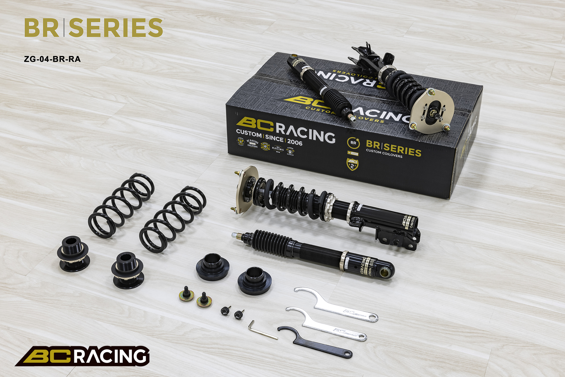BC Racing Schroefset voor de Volvo S70/V70/C70/850/855  97-00 P80 Type BR-RA