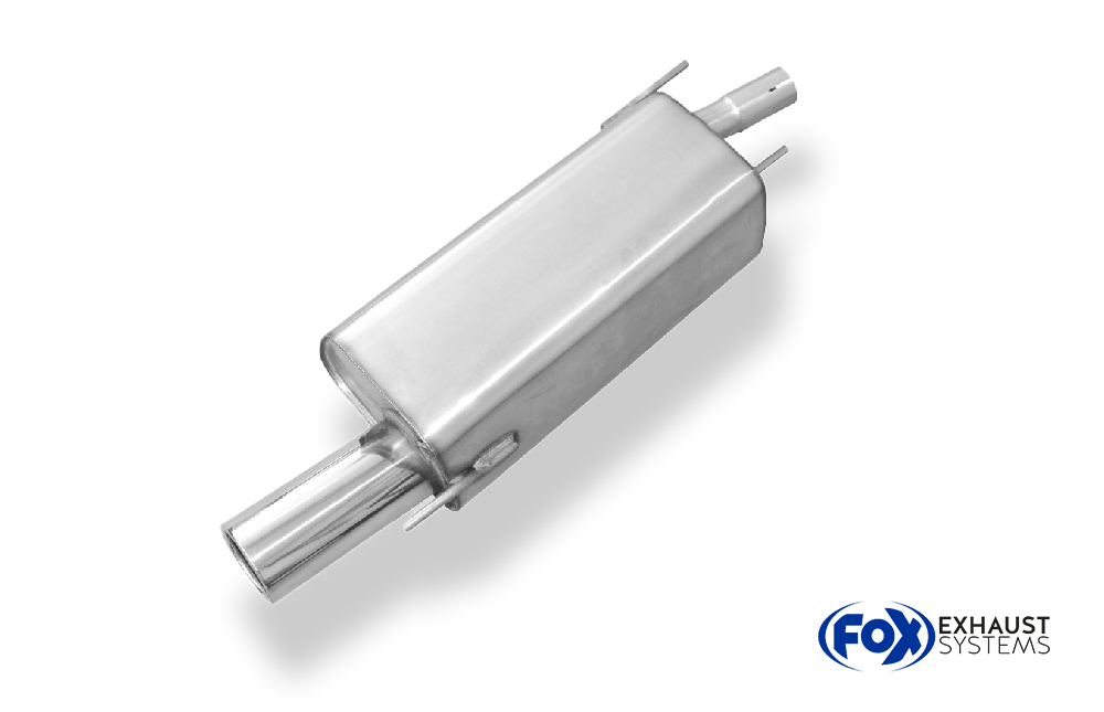 Fox Sportuitlaat Mazda 121 - JAS/JBS achterdemper - 1x90 type 13