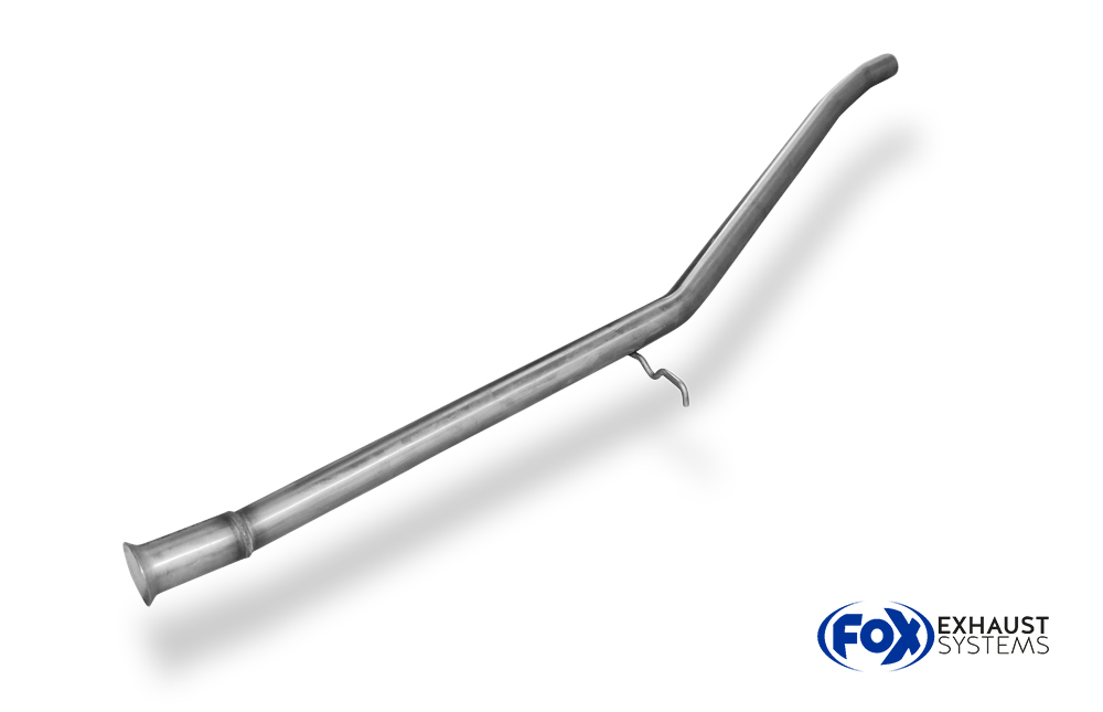 Fox Sportuitlaat Vervangingspijp voor de voordemper van de Peugeot 205