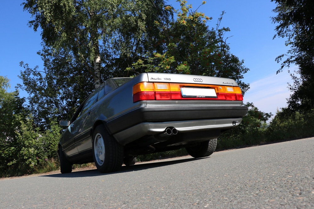 Fox Sportuitlaat Audi 100 quattro Type C3 achterdemper - 2x63 Type 10