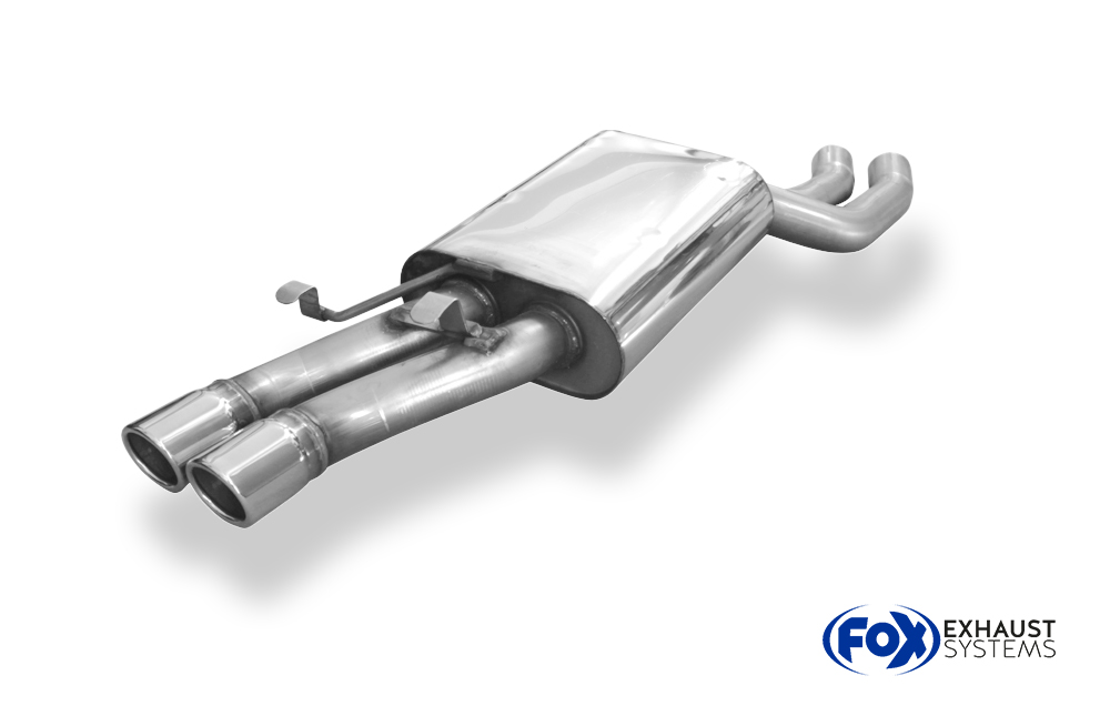 Fox Sportuitlaat Audi 100/A6 Type C4 quattro achterdemper - 2x70 Type 16
