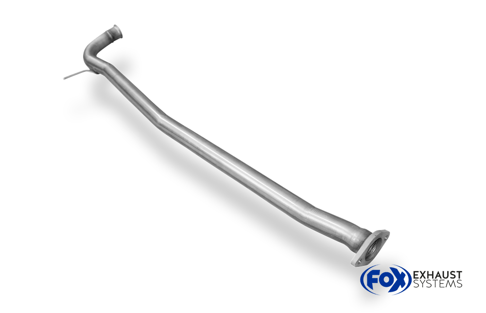 Fox Sportuitlaat Vervangingspijp voor de voordemper van de Renault 19
