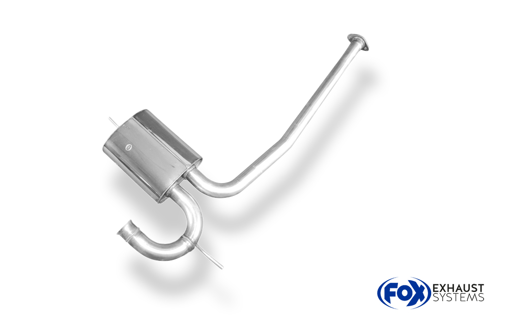 Fox Sportuitlaat Renault 19 voor de geluiddemper