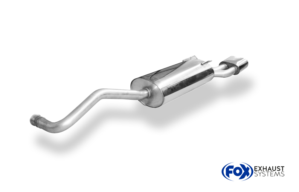 Fox Sportuitlaat Renault 19 - Chamade achterdemper - 160x80 Type 53