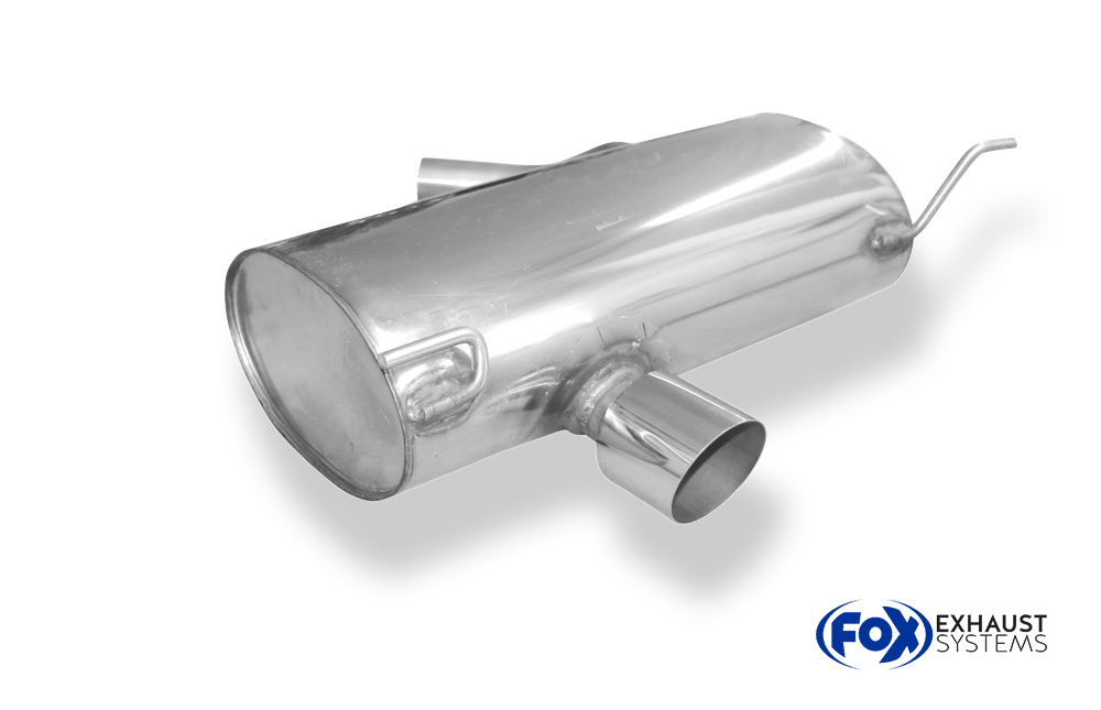 Fox Sportuitlaat BMW E87 120i achterdemper - 1x80 type 14
