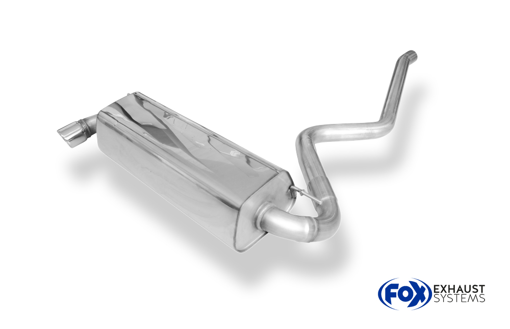 Fox Sportuitlaat BMW F20/21 - 114i/ 116i Achterdemper - 1x76 Type 16