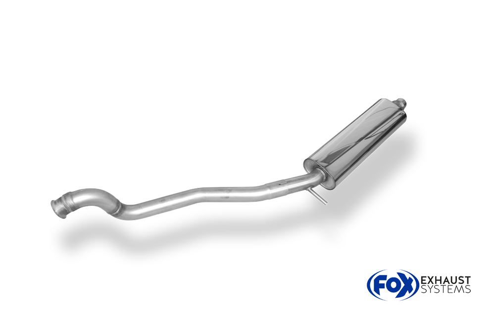 Fox Sportuitlaat Peugeot 206 RC voordemper