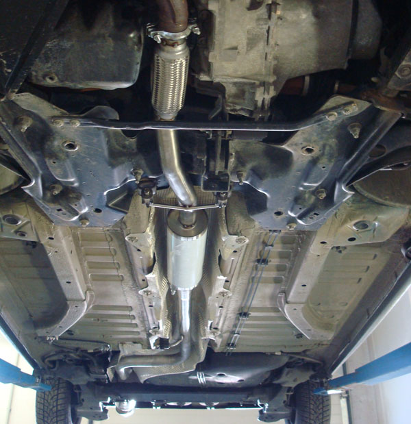 Fox Sportuitlaat Peugeot 207/ 207 SW/ 208 voordemper