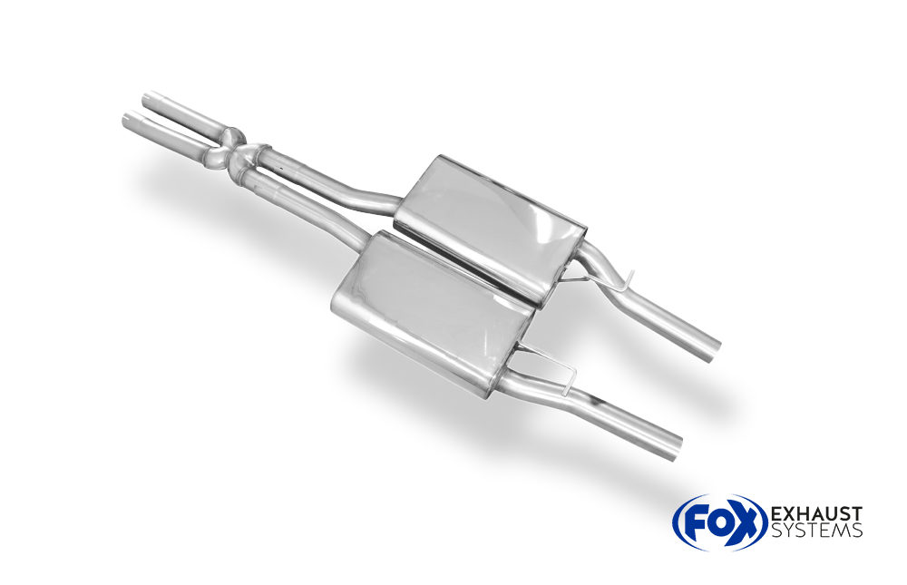 Fox Sportuitlaat Chrysler 300C 5.7L voor de uitlaatdemper