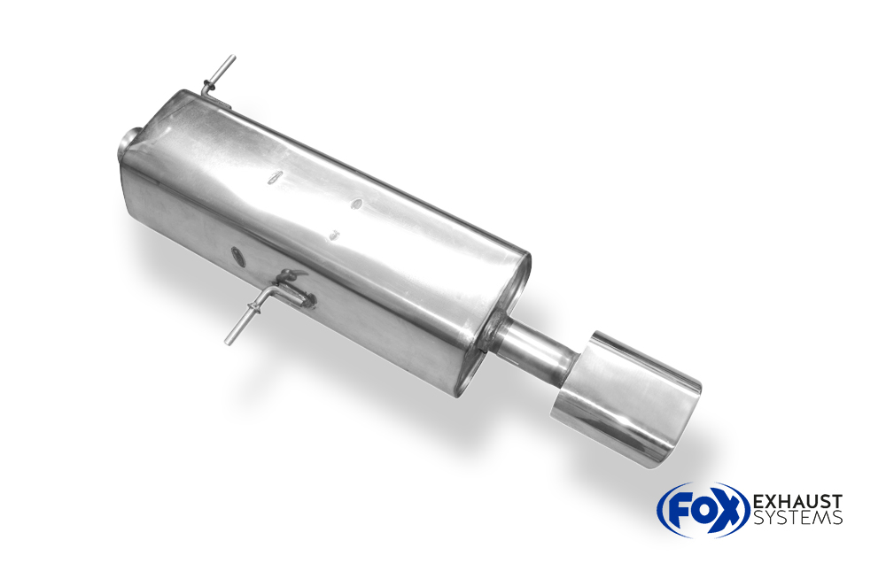 Fox Sportuitlaat Peugeot 307 Break/ SW - 2.0l Achterdemper - 135x80 Type 53