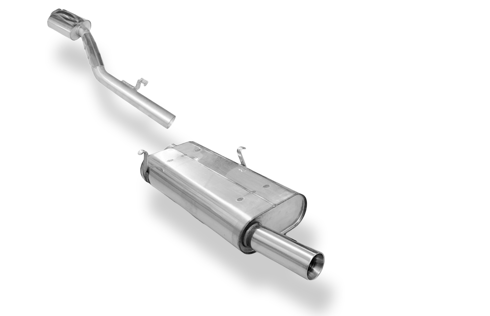 Fox Sportuitlaat BMW E30 318is Achter- en Voordemper - 1x80 Type 24