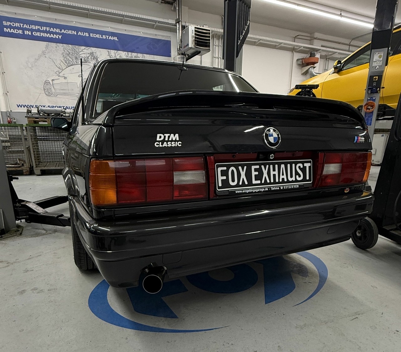 Fox Sportuitlaat BMW E30 318is M-Technik 2 Achterdemper - 1x76 Type 10