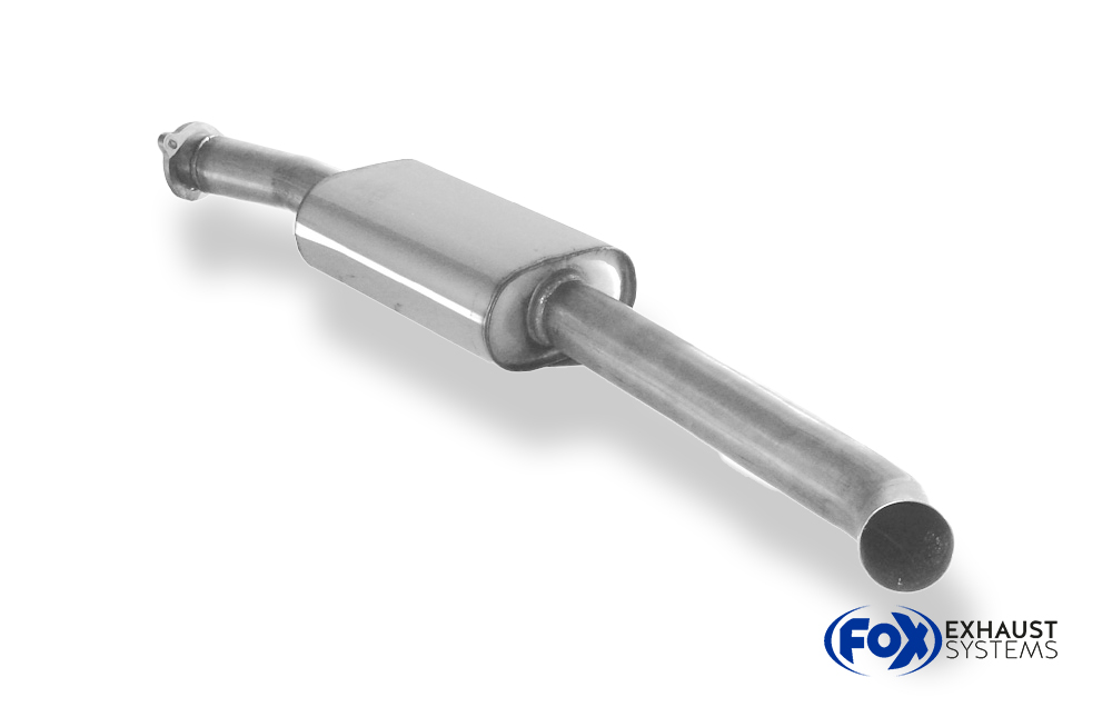 Fox Sportuitlaat BMW E36 318is voordemper &Oslash;63,5 mm