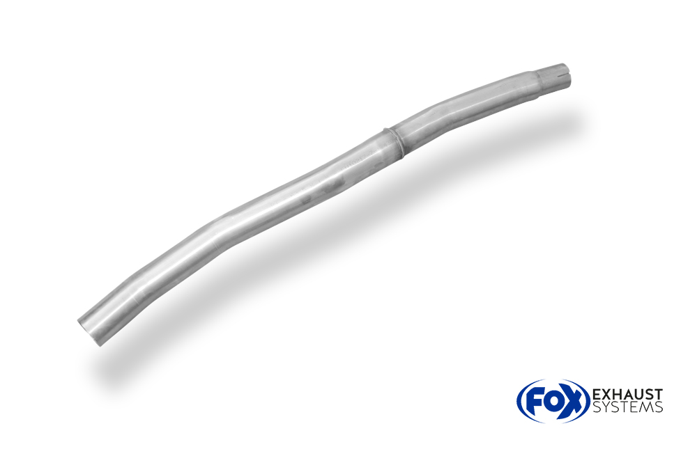 Fox Sportuitlaat BMW E46 316Ti/318Ti voordemper vervangingspijp, enkele uitlaat