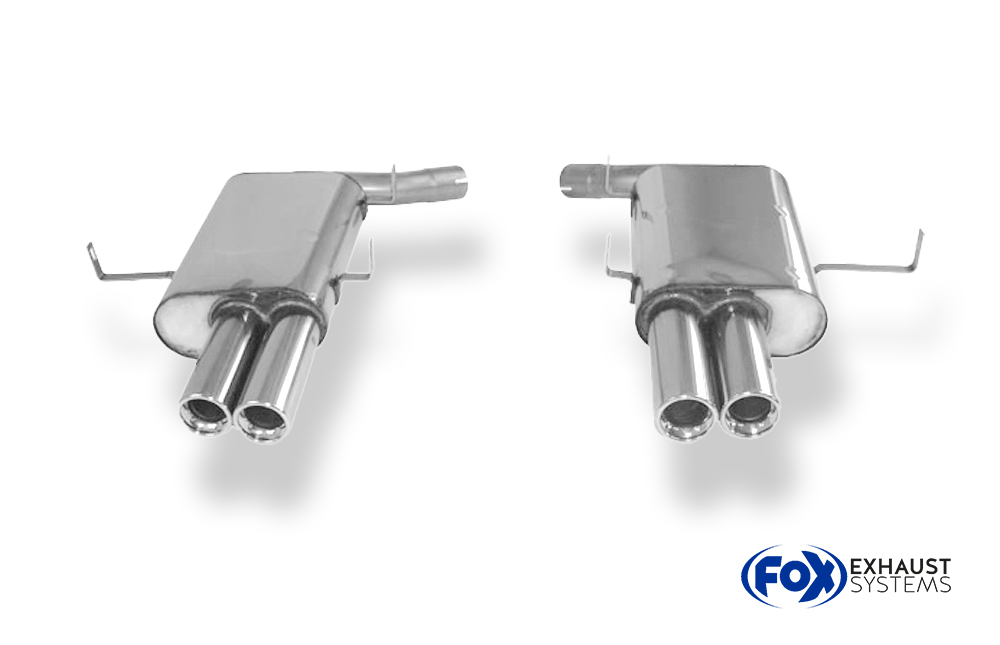 Fox Sportuitlaat BMW E39 M5 achterdemper rechts/links - 2x80 type 13 rechts/links