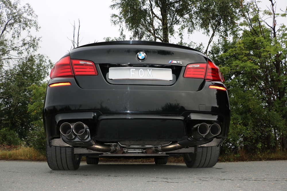 Fox Sportuitlaat BMW F10 M5 achterdemper rechts/links - 2x90 type 25 rechts/links