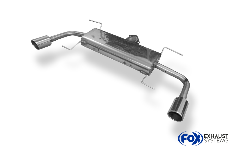 Fox Sportuitlaat Mazda 6 - GJ Sedan Achterdemper Dwarsuitlaat Rechts/Links - 1x100 Type 16 Rechts/Links
