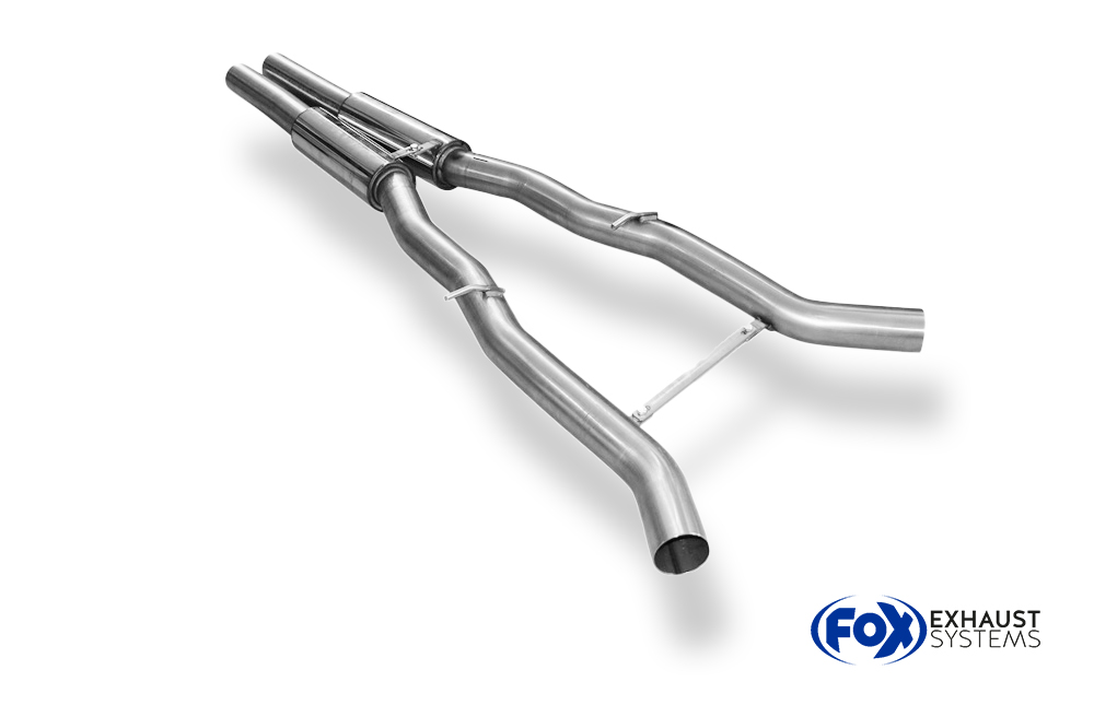Fox Sportuitlaat BMW F12 640i/650i Cabriolet Voordemper Rechts/Links