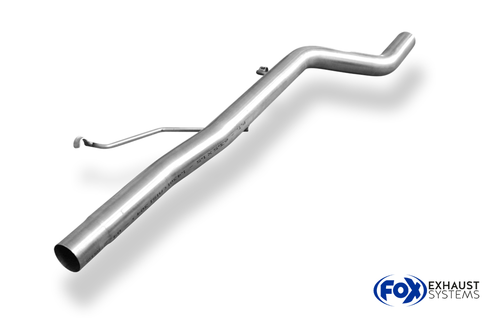 Fox Sportuitlaat Vervangingspijp voor de voordemper van de Audi 80 Type B4 quattro