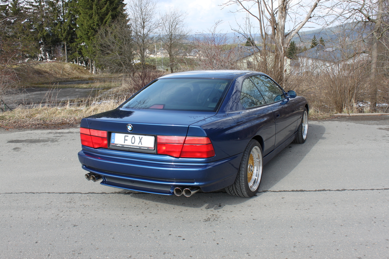 Fox Sportuitlaat BMW E31 850i achterdemper rechts/links - 2x90 type 25 rechts/links