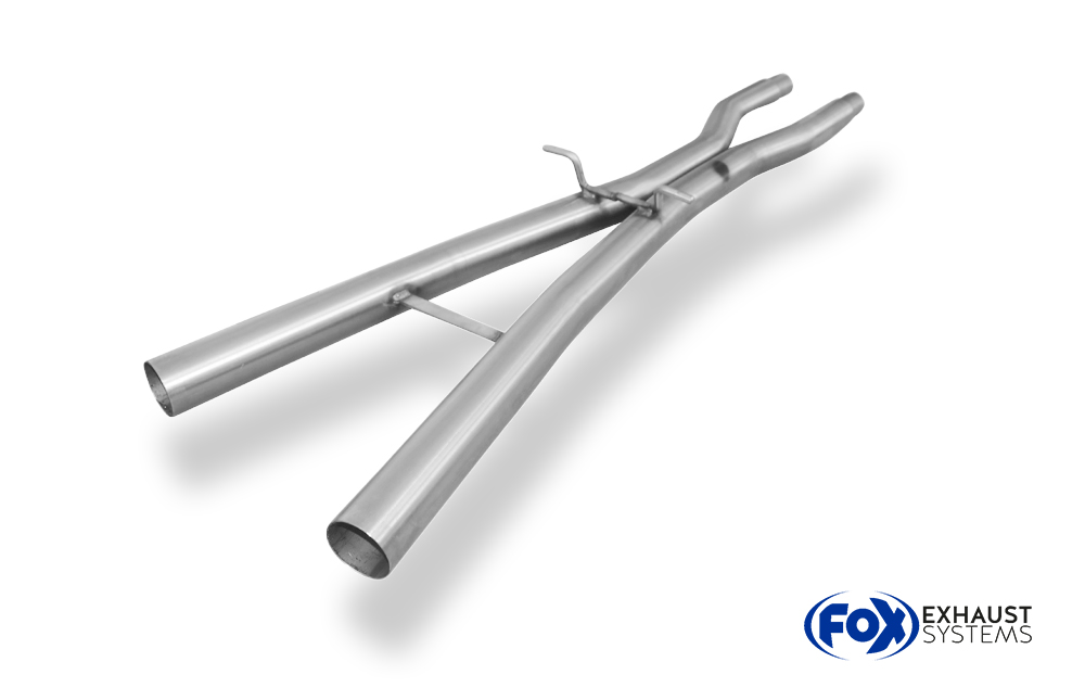 Fox Sportuitlaat Audi A4 - B6 quattro 2.5l TDI voordemper vervangingspijp &Oslash;63,5mm