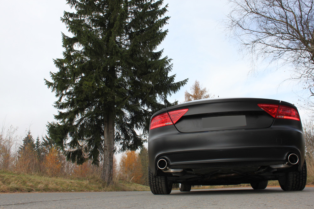 Fox Sportuitlaat Audi A7 4G - 3.0l TFSI Achterdemper rechts/links - 1x100 Type 16 rechts/links