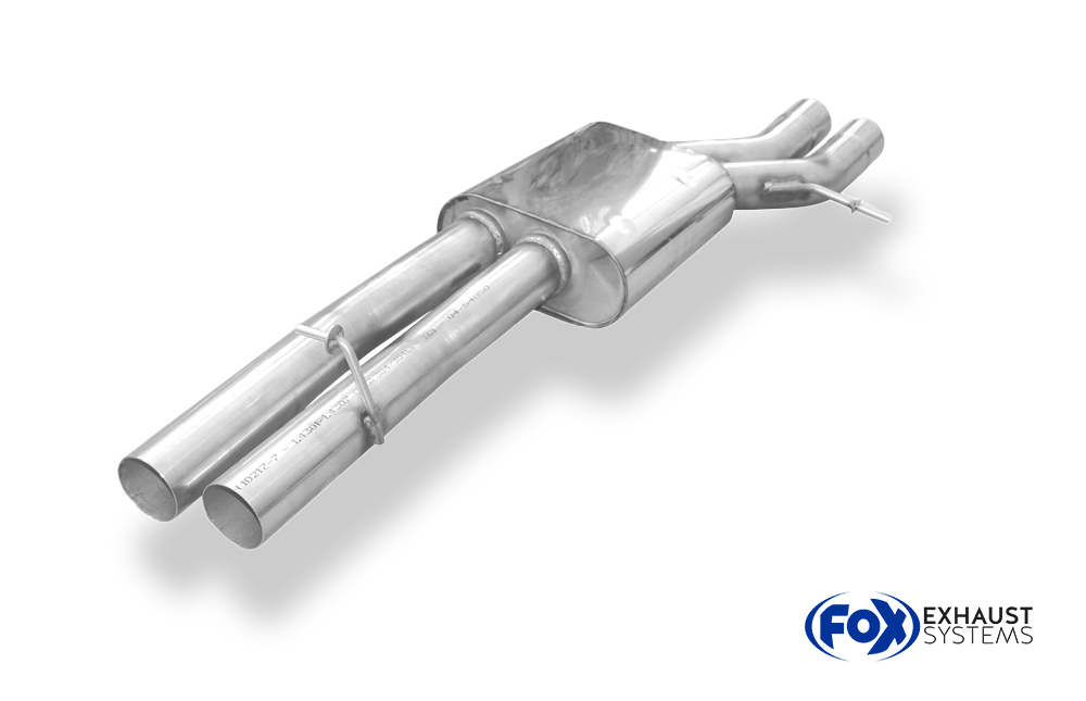 Fox Sportuitlaat Audi S8 Type 4H voordemper