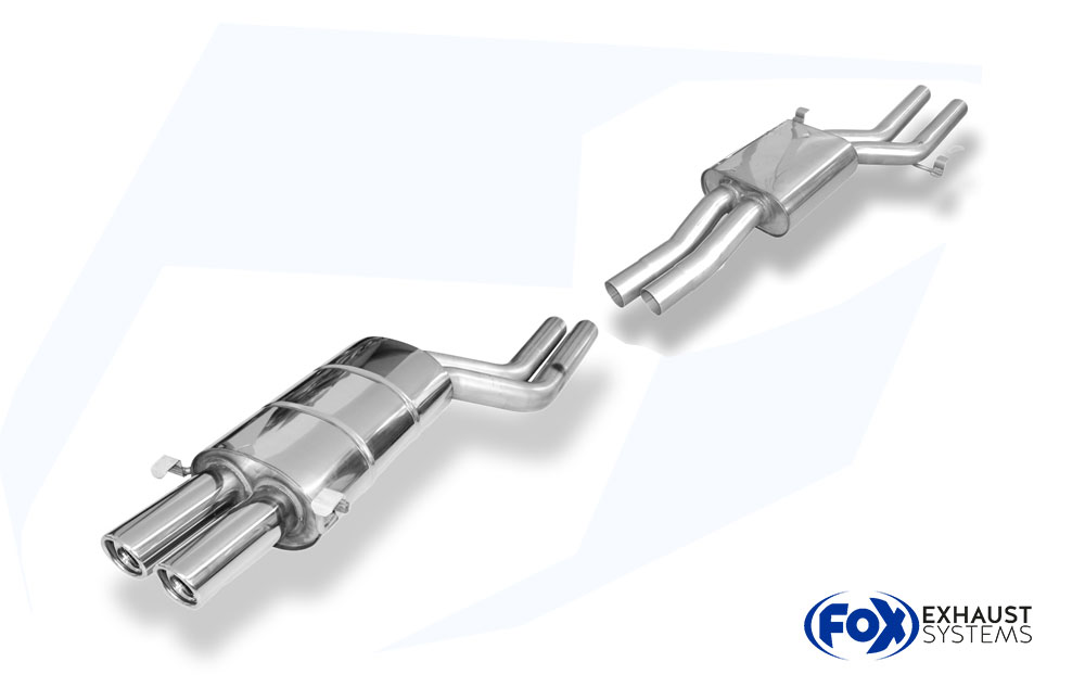 Fox Sportuitlaat Audi A8/S8 Type D2 Achter- en middendemper - 2x76 Type 17