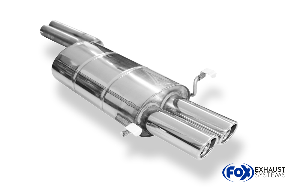 Fox Sportuitlaat Audi A8/S8 Type D2 Achterdemper - 2x76 Type 17