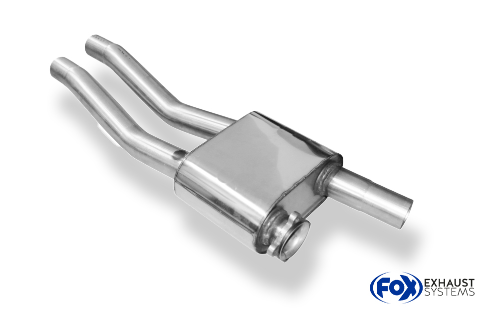 Fox Sportuitlaat Audi A8 Type D2 voordemper
