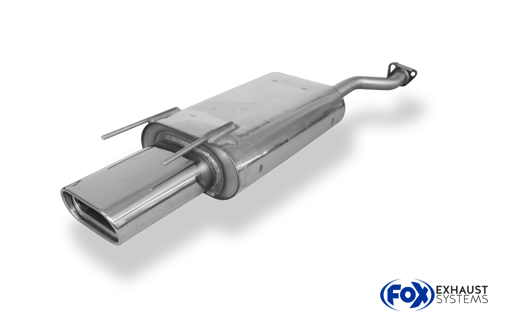 Fox Sportuitlaat Achterdemper Honda Accord V/ Rover 620 Si - 160x80 Type 53