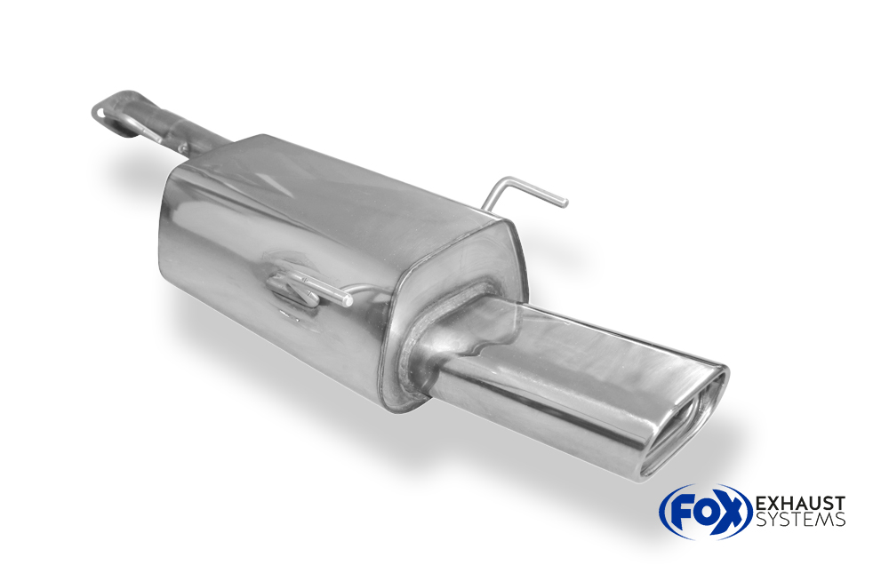 Fox Sportuitlaat Opel Astra G Caravan achterdemper - 135x80 Type 53