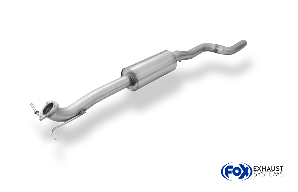 Fox Sportuitlaat Opel Astra K hatchback voordemper (niet voor modellen met OPF)