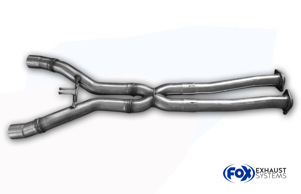 Fox Sportuitlaat Corvette C7 X-Pipe &Oslash;70mm