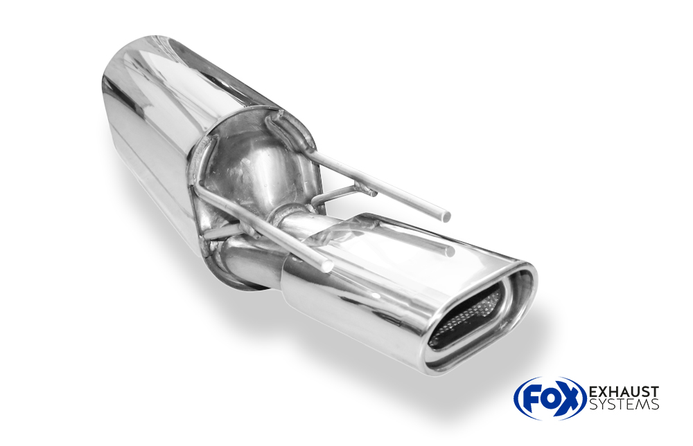 Fox Sportuitlaat Opel Calibra A achterdemper - 135x80 Type 53