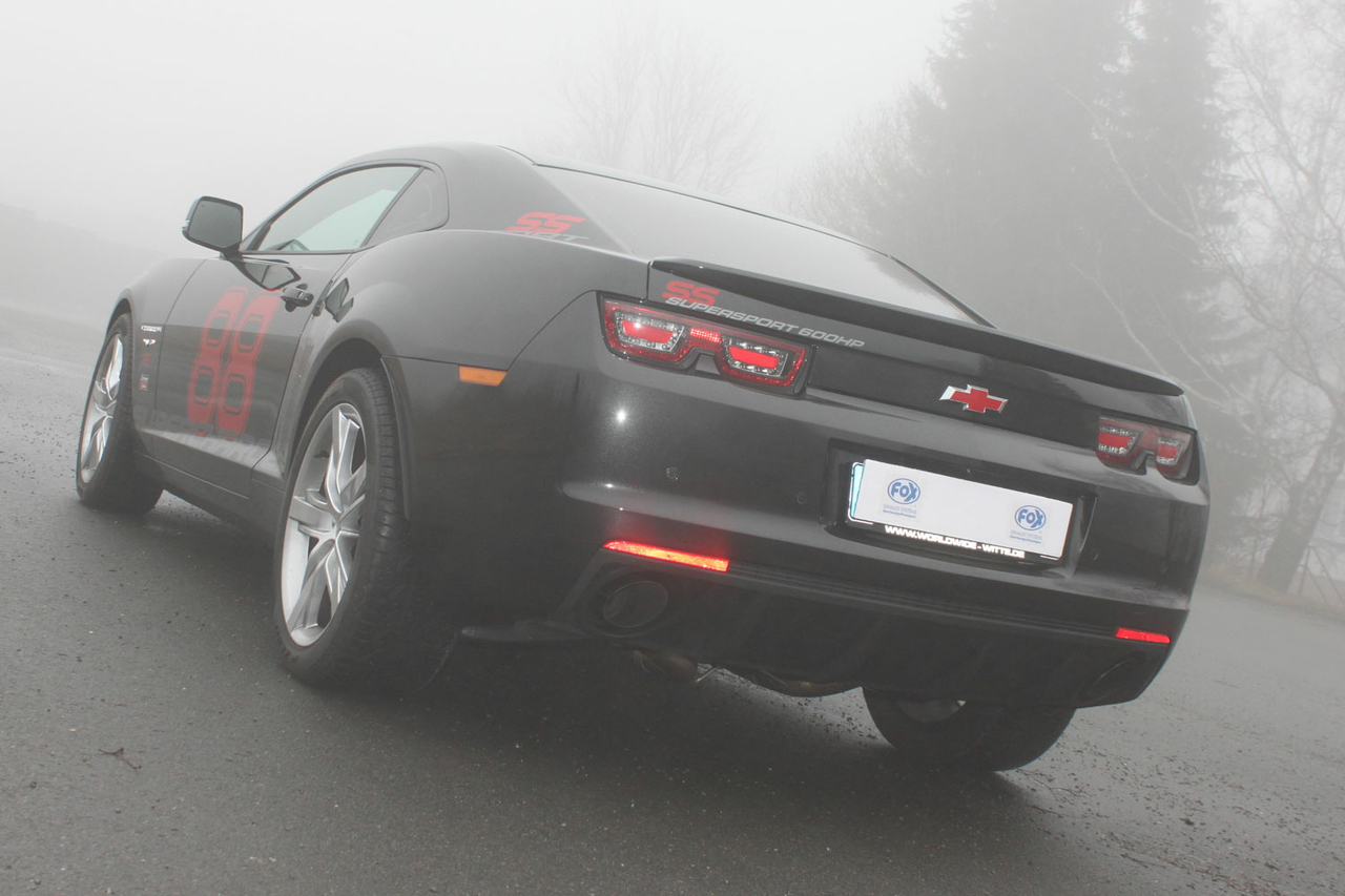 Fox Sportuitlaat Chevrolet Camaro achterdemper rechts/links - 1x100 type 14 rechts/links