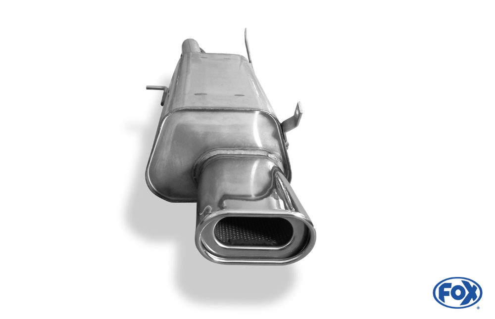 Fox Sportuitlaat Mitsubishi Carisma Type DAO achterdemper - 135x80 Type 53