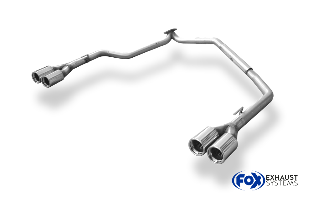 Fox Sportuitlaat Kia Carnival II uitlaatspruitstuk rechts/links - 2x76 Type 13 rechts/links