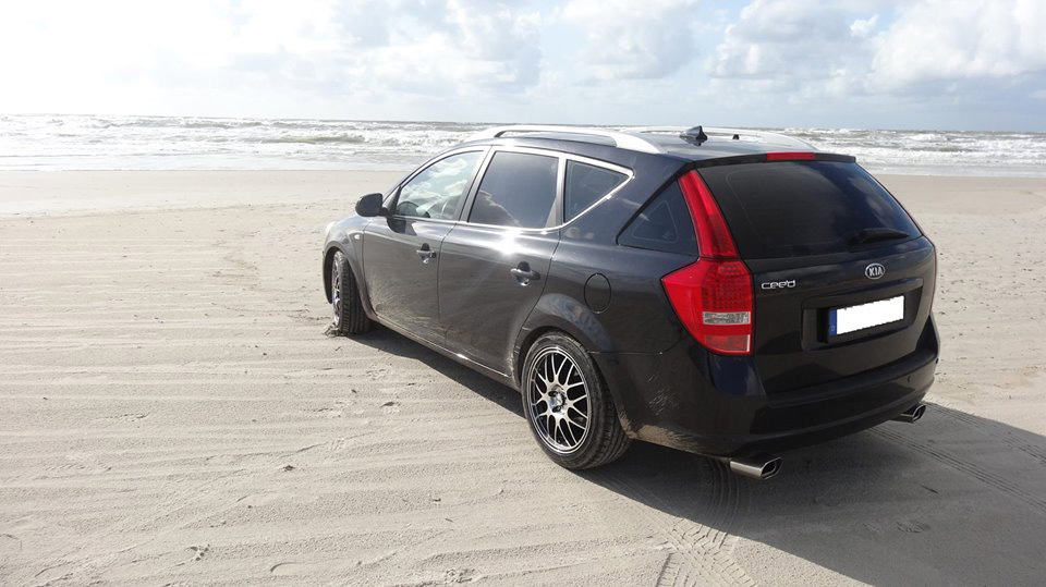 Fox Sportuitlaat Kia Cee'd Combi/Caravan - ED uitlaatpijp, rechts/links, compatibel met de originele achterdemper - 135x80 Type 53, rechts/links