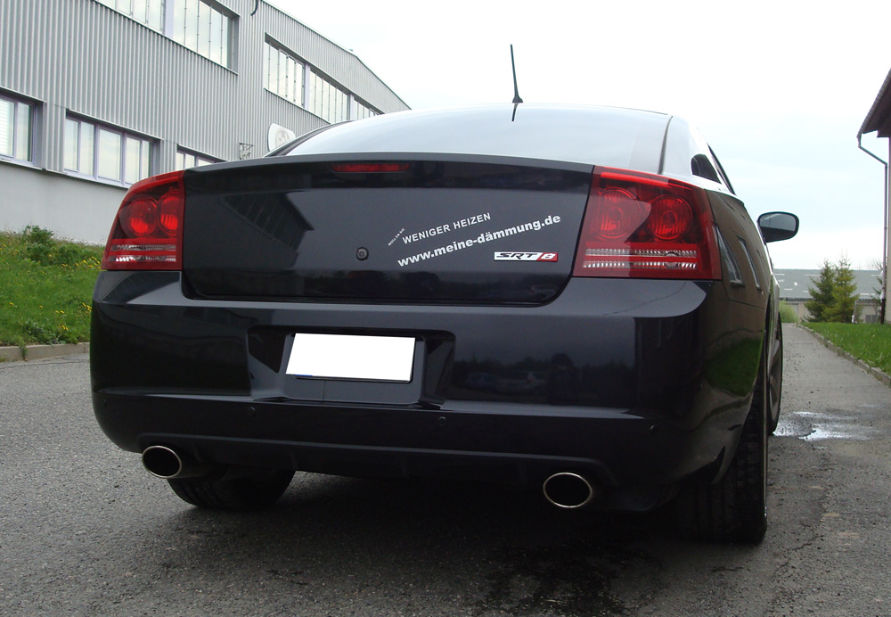 Fox Sportuitlaat Dodge Charger achterdemper rechts/links - 115x85 type 32 rechts/links