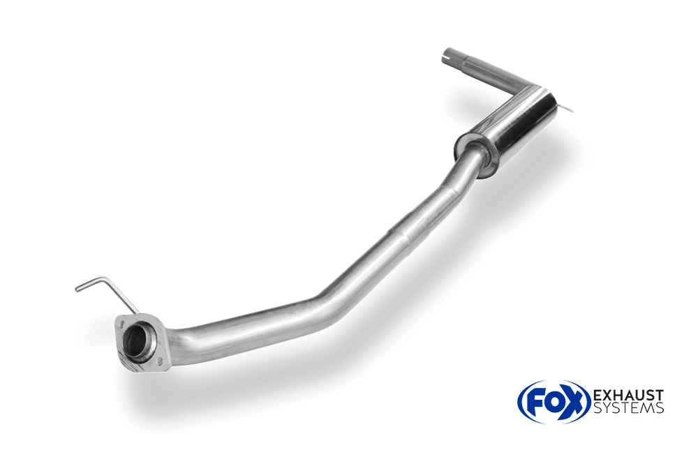 Fox Sportuitlaat Honda Civic IX Hatchback voordemper
